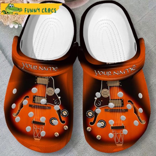 Customized Godin Guitar Music Gifts Crocs Clog Shoes