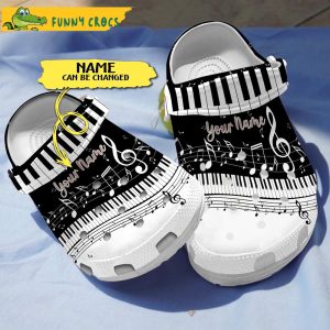 Customized Piano Music Gifts Crocs Clog Shoes