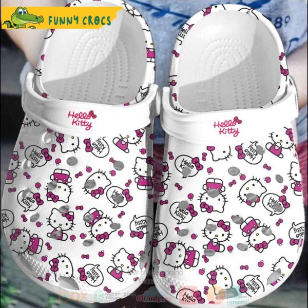 Cute Hello Kitty Crocs