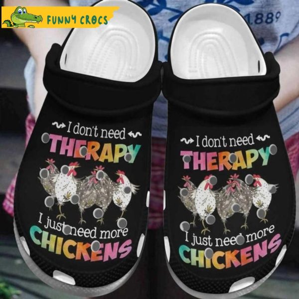 Dancing Black Chicken Gifts Crocs Clog Shoes