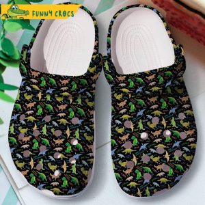 Dinosaur Collection Pattern Jurassic Park Crocs