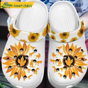 Dinosaurs Sunflower Garden Crocs