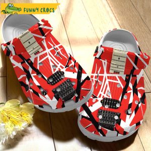 EVH Guitar Music Gifts Crocs Clog Shoes