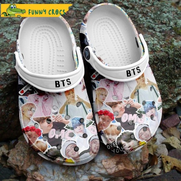 Funny Band Bts Gifts Crocs