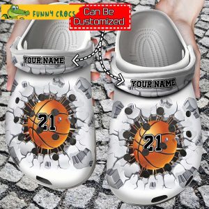 Funny Customized Basketball Crocs Clog Shoes