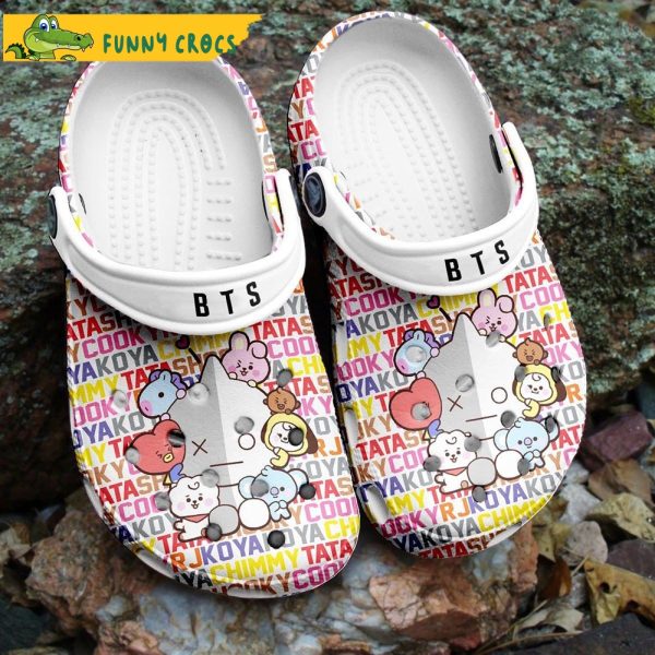 Funny Icoins Bts Crocs