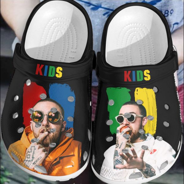 Funny Kids Mac Miller Crocs