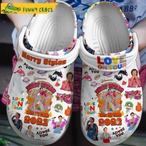 Harry Styles Love On Tour 2023 Crocs Clog Shoes