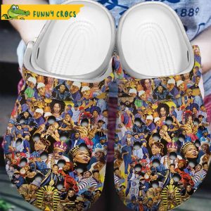 Hip Hop Legends Music GIfts Crocs Slippers 2