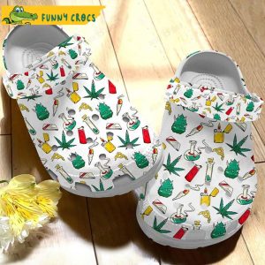 Items Weed Crocs Clog Shoes