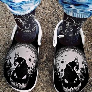 Jack Skeleton This Is Halloween Cartoon Crocs