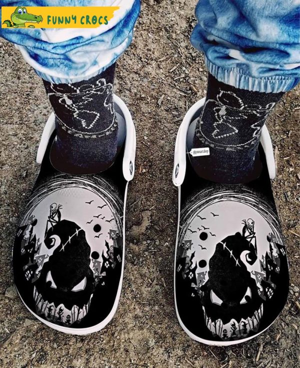 Jack Skeleton This Is Halloween Cartoon Crocs
