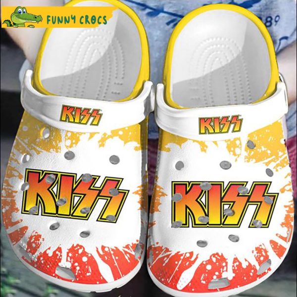 Kiss Crocs By Funny Crocs