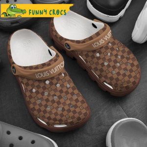 Louis Vuitton Brown Lv Crocs