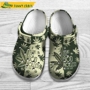 Mens Weed Crocs