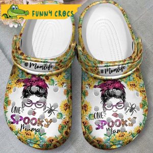 Momlife Sunflower Gifts Crocs 2