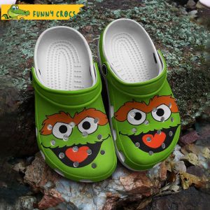 Oscar the Grouch Muppet Crocs 3