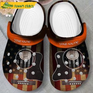 Personalized Guitar Music Gifts Crocs Slippers 2