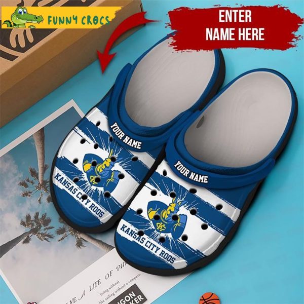 Personalized Kansas City Roos Ncaa Football Crocs