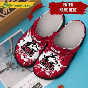 Personalized Northern Illinois Huskies Ncaa Football Crocs