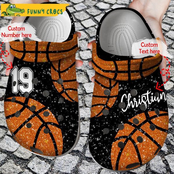 Personalized & Number Basketball Gifts Crocs Slippers