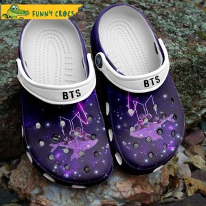 Purple Whale Bts Gifts Crocs