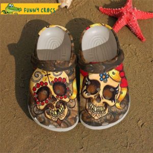 Skull Couple Happy Valentine’s Bone Crocs