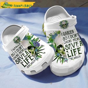 Succulent Skull Gifts Crocs Clog Shoes