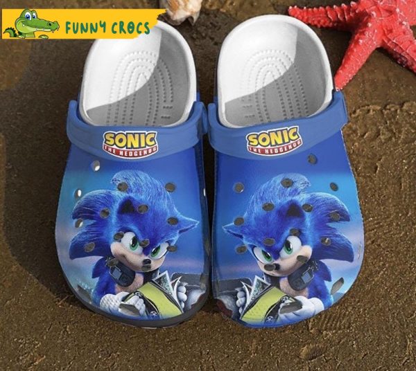 Sonic The Hedgehog Adults Crocs