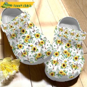 Sunflower And Skull Slippers 2