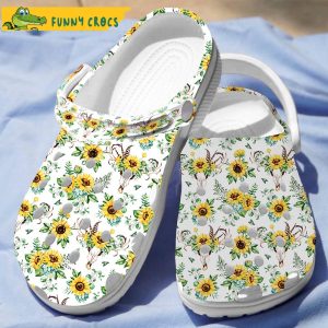 Sunflower And Skull Slippers 3