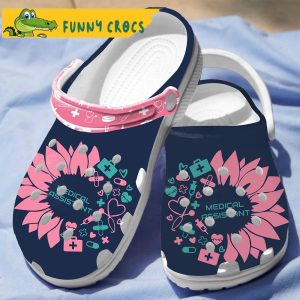 Sunflower Nurse Crocs Slippers