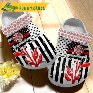 Sunflower firefighter Crocs Slippers