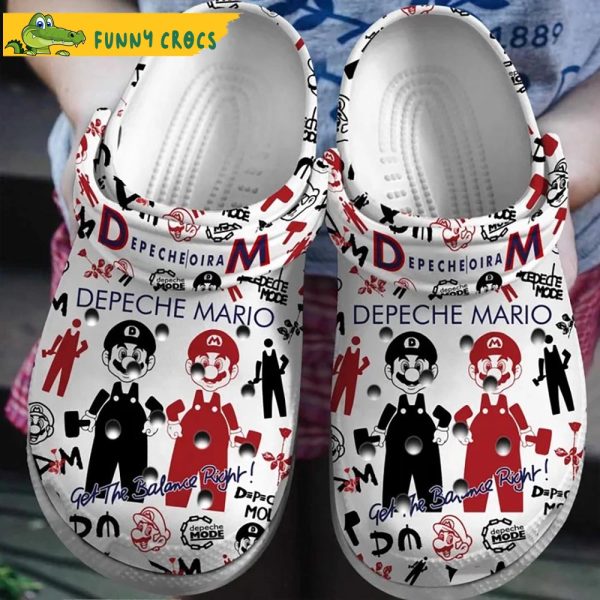 Super Brothers Mario Depeche Mode Crocs