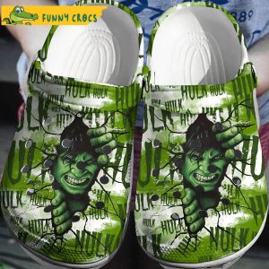 Hulk Broken Wall Avengers Crocs