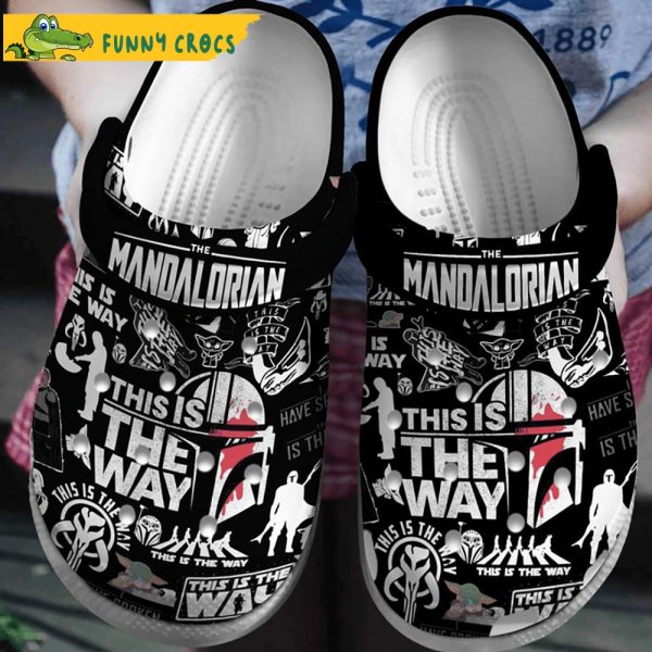 The Mandalorian Star Wars Crocs