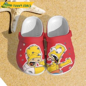 The Simpsons Cartoon Adults Crocs