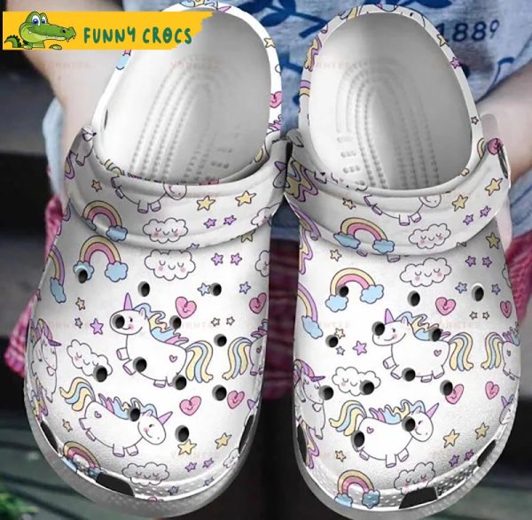 The Sky Unicorn Crocs