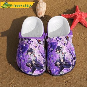 Uchiha Sasuke In Naruto Anime Crocs Crocband Clog