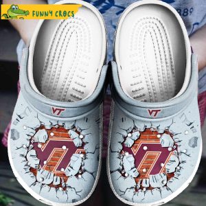 Virginia Tech Hokies Acc Ncaa Football Crocs