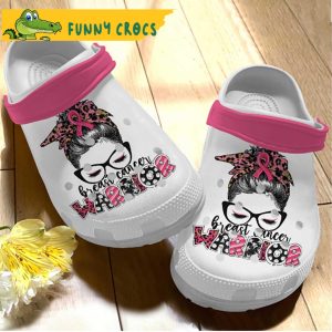 Warrior Breast Cancer Crocs Slippers