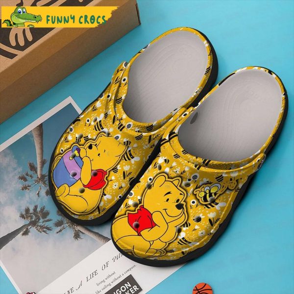 Winne The Pooh With Bee Crocs