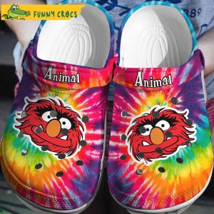 Animal The Muppets Tie Dye Crocs Slippers