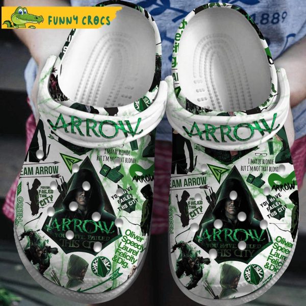 Arrow Movie Crocs Clog Shoes