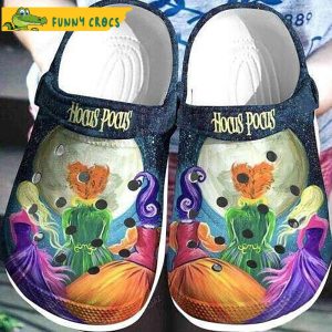 Art Hocus Pocus Crocs Slippers