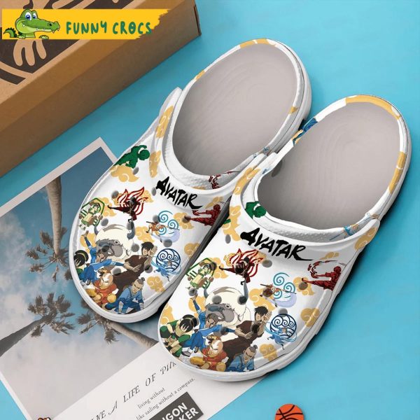 Avatar Airbender Movie Crocs Slippers