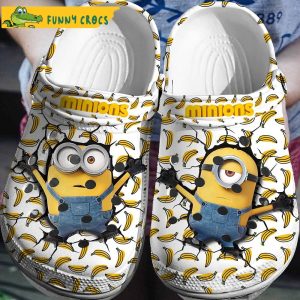 Banana Minion Crocs Clog Shoes