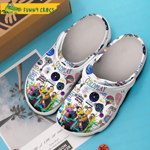 Band ColdPlay Music Crocs Clog Shoes