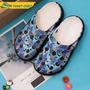 Blue Shark Crocs Classic Clogs