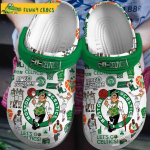 Boston Celtics NBA Crocs Clog Shoes 1